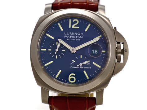 panerai pam 93 titanium power reserve value|PANERAI PAM 93 LUMINOR MARINA Power Reserve Slate .